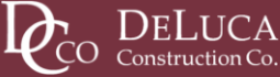 DeLuca Construction Company logo full
