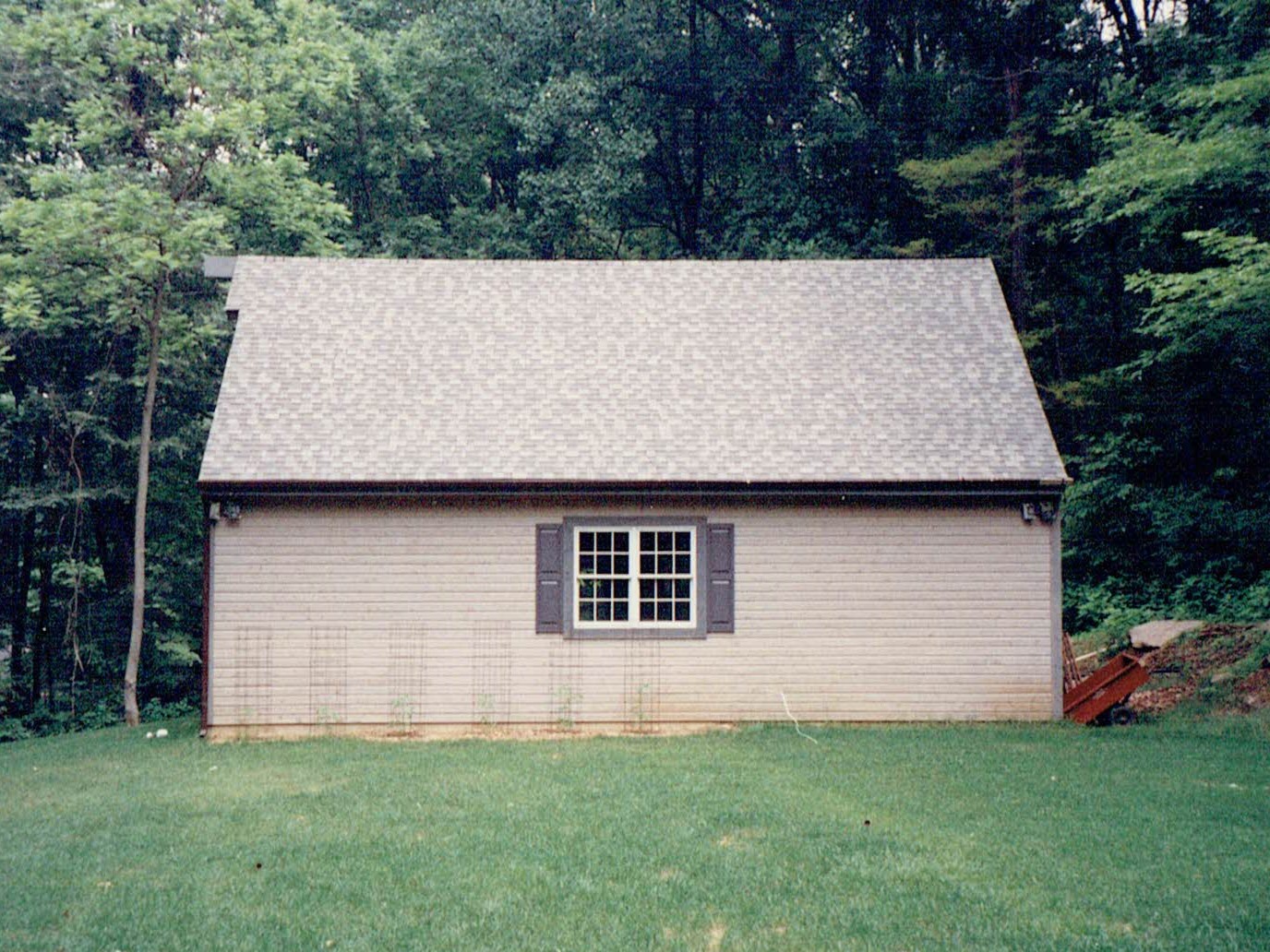 detached garage in glen mills, pa 19342 built by deluca construction