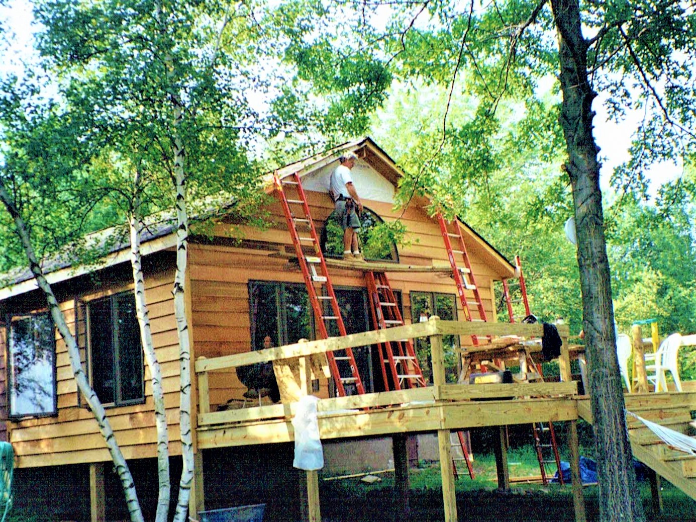 a one story home addition in media, pa 19063 built by deluca construction