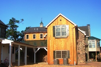 historic farmhouse barn renovation and remodeling in newtown, pa oversaw by deluca construction