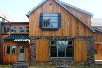 historic farmhouse barn renovation and remodeling in newtown, pa oversaw by deluca construction